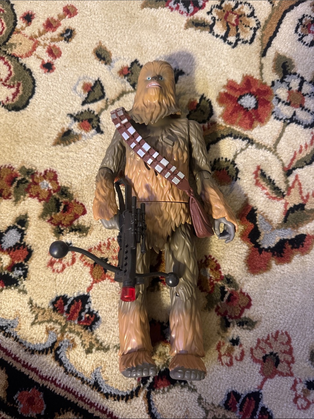 Star Wars Brown Chewbacca Figure with Bandolier and Blaster